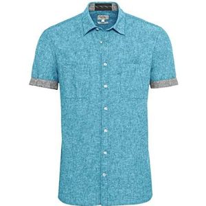 camel active Heren 4092385s49 Overhemd, Ocean Blue., M