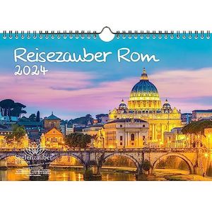 Reissmagie Rome DIN A4-kalender voor 2024, vakantie, strand, zee, Italië, mediterraan - Seelenzauber