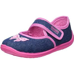 Fischer Melly pantoffels voor meisjes, jeansblauw, 25 EU