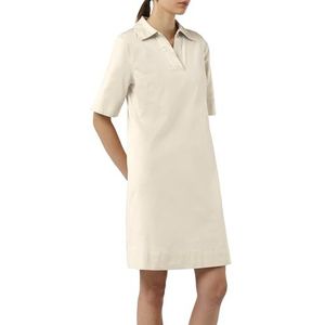 Comma - Jurk - Beige - Korte Stijl