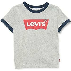 Levi's Kids T-shirt voor jongens, grey heather, 12 Jaar
