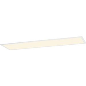 SLV pendelarmatuur I-PENDANT PRO 1195 x 295 mm/woonkamerlamp, binnenverlichting, hangarmatuur eetkamer, led, plafondarmatuur / 3000K 42 W 3750 lm wit dimbaar 90 graden