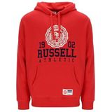 Russell Athletic - ATH 1902 - Pullover met Capuchon - Rood - Katoen