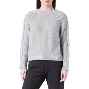Sisley Womens L/S 106YM101S Sweater, Ice Grey 715, S