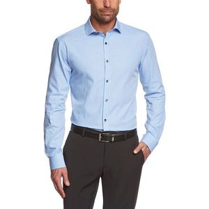 SELECTED HOMME heren businesshemd Regular Fit gestreept 16034661 Two Storm