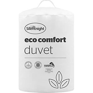 Silentnight Eco Comfort Dekbed, 10,5 Tog, eenpersoonsbed, 135 x 200 cm, wit