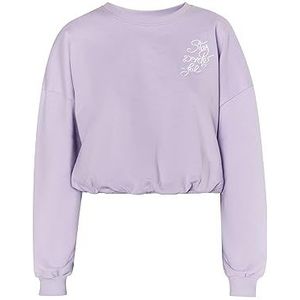 UCY Dames sweatshirt cropped, paars, S