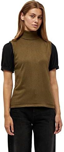 minus Gebreide top 'Raka'  olijfgroen