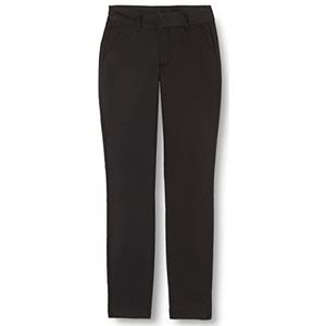 Kaffe Dames normale broek Slim Fit Casual broek, Zwart Diep, 58