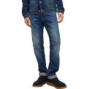 JACK & JONES Male Comfort Fit Jeans Mike Original AM 355, Denim Blauw, 36W x 32L
