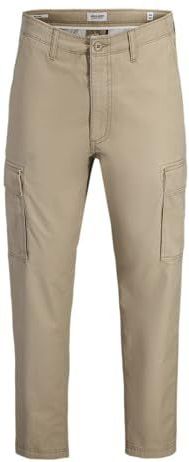 JACK & JONES Cargobroek 'JPSTKANE FRANK'  donkerbeige