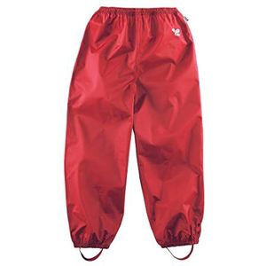 Muddy Puddles Unisex Kid's Recycled Originals waterdichte broek, rood, 5-6 jaar, Rood