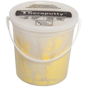 Antimicrobiële CanDo TheraPutty klei - 2,2 kg - geel (zeer licht)