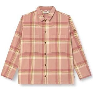 FJALLRAVEN 86986-302-300 Singi Flannel Overshirt W T-shirt Dames Chalk Rose-Dusty Rose Maat XL, Krijt Rose-Dusty Rose, XL