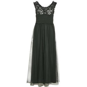 Vila Vilynnea Maxi Dress - NOOS, Scarab/Detail: elastisch, 36