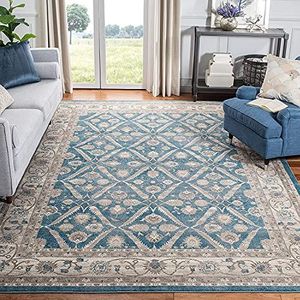 Safavieh modern chic tapijt, SOF378 120 x 180 cm blauw/beige.