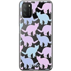 ERT GROUP mobiel telefoonhoesje voor Xiaomi REDMI 9T/ POCO M3 origineel en officieel erkend Babaco patroon Cats 011 optimaal aangepast aan de vorm van de mobiele telefoon, gedeeltelijk bedrukt