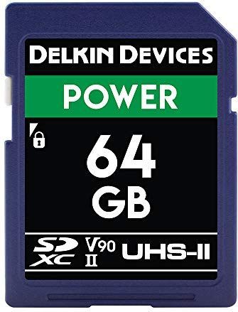 Delkin - POWER UHS-II - Geheugenkaart - 64GB - R:300MB/s W:250MB/s