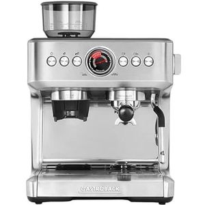 GASTROBACK Design Espresso Advanced Duo, 42626, programmeerbare zeefdrager-espressomachine met twee-circuit thermoblok-systeem