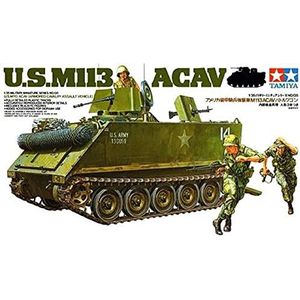 TAMIYA 300035135-1:35 US M113 ACAV stormaanval (3), groen