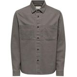 Onstimes - Overshirt - Geweven Stoffen - Lange Mouwen - Regular Fit