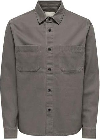 Onstimes - Overshirt - Geweven Stoffen - Lange Mouwen - Regular Fit