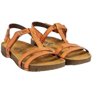 ART 0946s I Breathe, damessandalen, Metallic Oranje, 36 EU