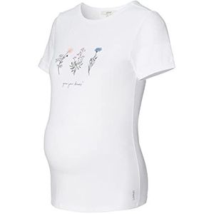 ESPRIT Maternity T-shirt met korte mouwen voor dames, Helder Wit - 101, 36