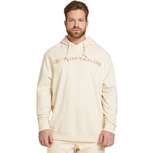 TOM TAILOR Men+ Sweatshirt voor heren, 28130 - Soft Buttercream, XXL