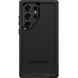 OtterBox Defender Case voor Samsung Galaxy S23 Ultra, Schokbestendig, Valbestendig, Ultra-robuust, Beschermhoes, 4x Getest volgens Militaire Standaard, Zwart, Geen Retailverpakking