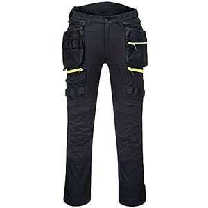 Portwest DX440 DX4 Broek met Afneembare Holsterzakken, Normaal, Grootte 41, Zwart