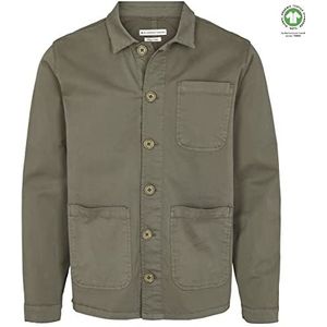 BY GARMENT MAKERS Sustainable; obviously! Unisex The Organic Workwear Jacket, Dusty Olive, XXL