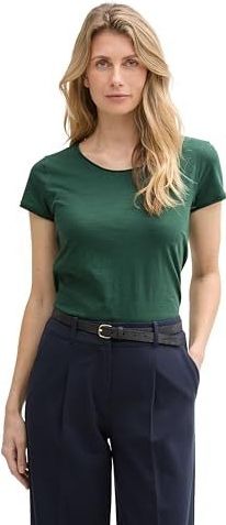 Tom Tailor - 1045963 - T-shirt - Explorer Green - Korte Mouwen