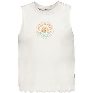 Garcia Kids Meisjes Singlet Bandershirt/Cami Shirt, Off White, 176, off-white, 176 cm