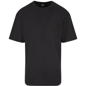 Urban Classics Heren T-Shirt Waffle Tee Black 5XL, zwart, 5XL