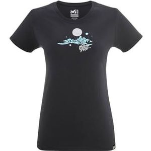 Millet Wawona T-shirt voor dames, zwart