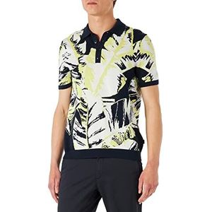 BOSS Heren Kopolm Pullover Dark Blue404, XL