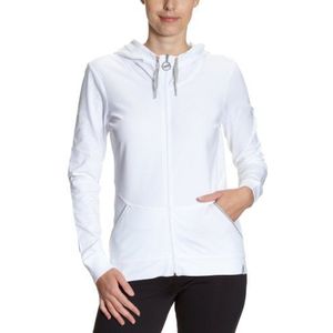 ESPRIT SPORTS Dames sweatshirt Q68103, wit (white 100), 44