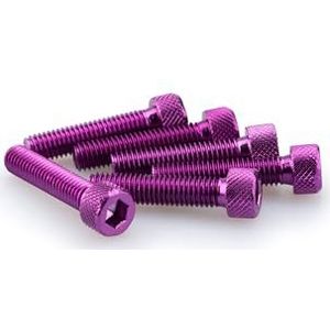 PUIG 0500L schroeven van geanodiseerd aluminium paars