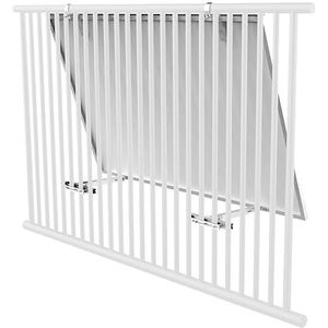LEICKE ULL Balkon-krachtcentrale-houder voor alle zonnepanelen, robuuste aluminiumlegering, zonnepaneelhouder, leuning, balkonkrachtcentrale, bevestiging, verstelbare hoek, 0° of 15-30 graden