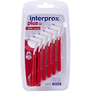 Interprox Plus Mini Conical Red 6's by Interprox Plus