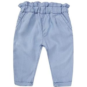 Noppies Baby Girls Pants Norwich broek meisjes, Briljant Blue - P026, 50 cm