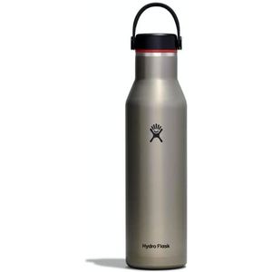 Hydro Flask - Lichtgewicht waterfles van 621 ml (21 oz) Trail-serie - Vacuümgeïsoleerde herbruikbare waterfles van roestvrij staal met lekvrije flexibele dop - Standaard opening - BPA-vrij - Leisteen