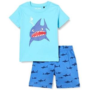 Blue Seven Pyjama voor jongens, turquoise, 4 jaar (2 stuks), turquoise Orig, 104 cm