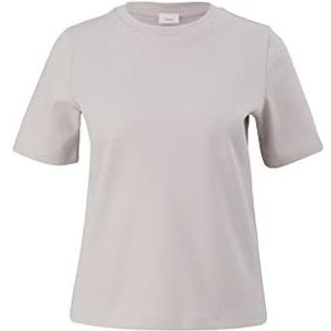 s.Oliver BLACK LABEL Dames T-shirt, korte mouwen, bruin, 34, bruin, 34