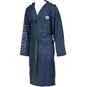 arena Zeal Plus Junior Badjas, microvezel badjas voor jongens en meisjes, microvezel badjas met capuchon en zakken, uniseks sneldrogende badjas, comfortabel en licht