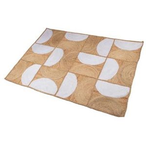 Alexandra House Living Rotan tapijt, natuurlijke vezels, 120 x 170 cm