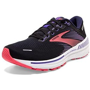 Brooks Adrenaline Gts 22 Hardloopschoen dames,zwart paars koraal,38.5 EU