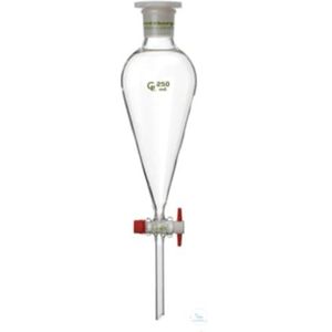 Rettberg® Scheitrechter, 2000 ml, Squibb, onrad., PTFE-kuiken NS 18,8/6 mm