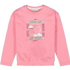 Garcia Kids T-shirt met lange mouwen voor meisjes, Flamingo Pink (7353), 92 cm
